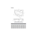 Ванна акриловая Vayer Azalia R/L Ванна акриловая Vayer Azalia R/L
